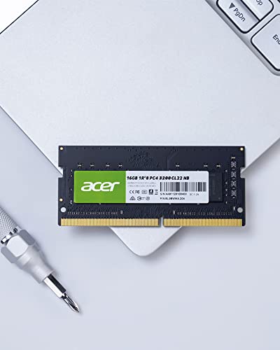Image of Acer SD100 16GB RAM DDR4 (1x16GB) Laptop Ram 3200 MHz SODIMM PC4-2500 CL22 Memory 1.2v - BL.9BWWA.214