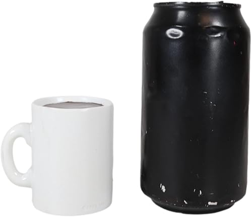 Miniatura 8 de Ebros Gift Taza de Furrybones de 2.5 pulgadas de alto, taza de Joe The Coffee Bean Morning Beverage Cup Collectible, Figura coleccionable