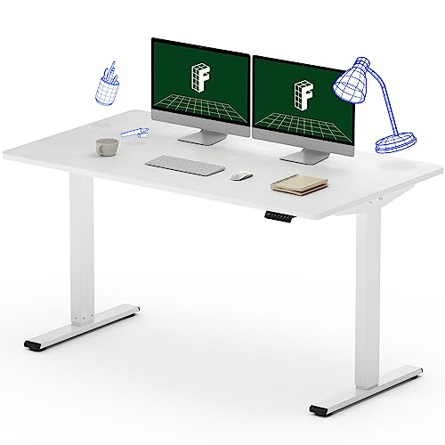 FLEXISPOT EN1 Large Stand Up Desk 55 Inches WholePiece Desk Computer