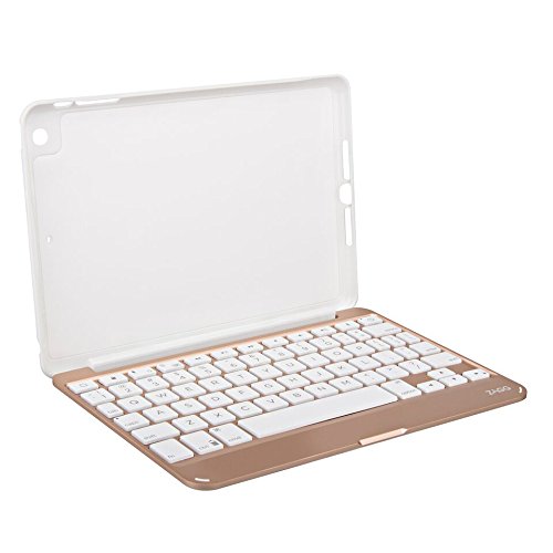 Zagg Slim Book Case, Ultrathin, Hinged With Detachable Backlit Keyboard For Ipad Mini 2 / Ipad Mini 3 / Ipad Mini Retina Display - Rose Gold (Includes 30 Day Free Trial Of Quickbooks) #TOP2