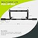 ProsourceFit Multi-Grip Lite Pull Up/Chin Up Bar, Heavy Duty Doorway Upper Body Workout Bar for Home Gyms 24”-32”