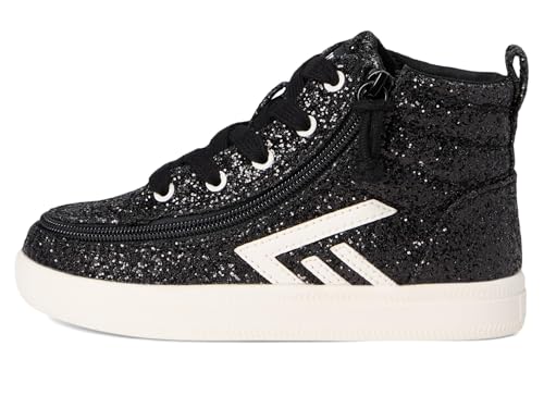 BILLY Footwear Womens Billy CS High Top (Toddler) Black Glitz 8 Medium4