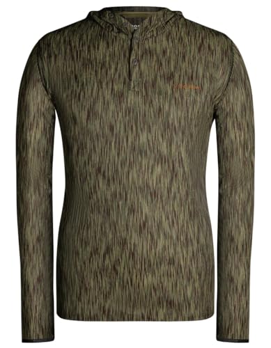 VOORMI Men's Field Run Hoodie – Ultralight Dual Surface Wool, Low Light Concealment with Phase.SC Technology