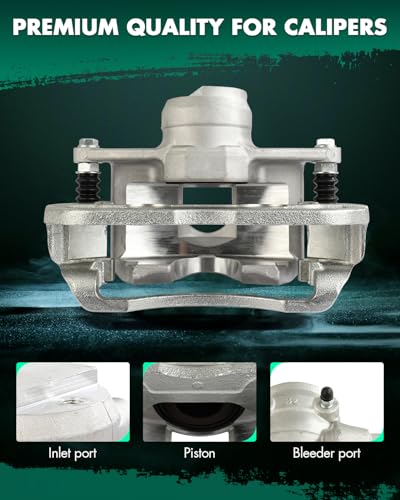 Image of SCITOO 18B5068 18B5069 Front Left & Right Disc Brake Calipers Assembly w /Bracket For Ford For Focus 2008-2011