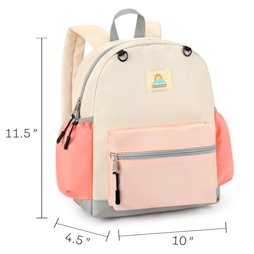 Image of STEAMEDBUN Toddler Backpack for Girls 2-4: Kids Backpack Boys Girls - Preschool Kindergarten Daycare Backpacks - 12 inch