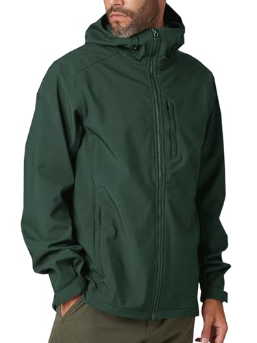 Runcati Jaqueta de chuva masculina, leve, com capuz, corta-vento, impermeável, para esportes ao ar l