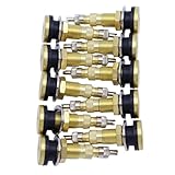 Durlo 10er-Pack TR618A Ventilschäfte für schlauchlose Reifen – 50,3 mm Länge, 16 mm Ventilloch für Traktor