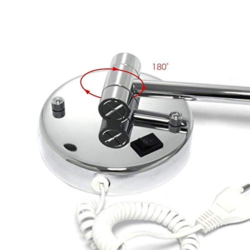 Miroir de rasage mural extensible 3X pour une routine beauté fluide et confortable - 6