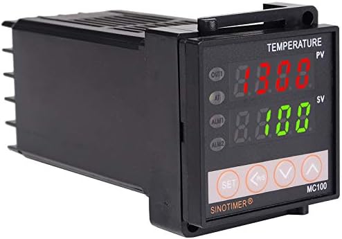 Universal Input Thermocouple K or PT100 Type Digital Temperature Controller Regulator Current 4-20mA Output Thermostat