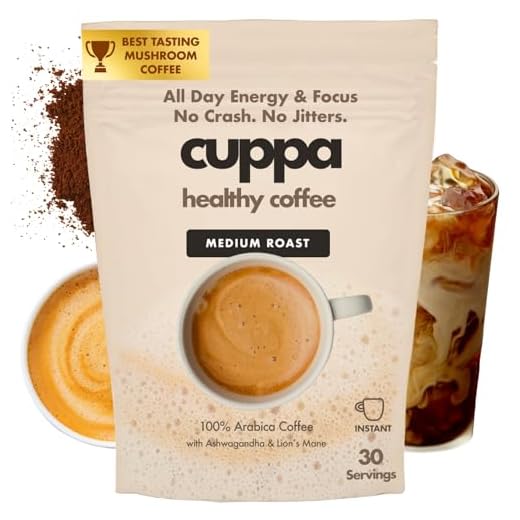 Cuppa Healthy Mushroom Instant Coffee