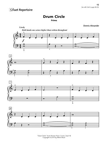 Top Digital Pianos for Duo and Ensemble Playing 17 Alfred's Group Piano for Adults -- Ensemble Music, Bk 1: Repertoire for Piano Duet, Two Pianos, and Multiple Pianos (Alfred's Group Piano for Adults, Bk 1) #3
