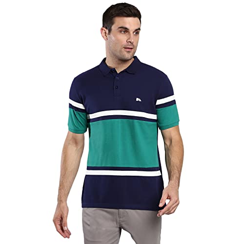 Image of Dennis Lingo Men's Cotton Solid Slim Fit T-Shirt