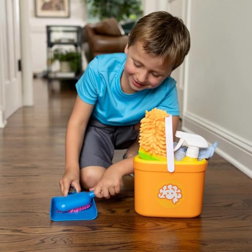 Pretendables Cleaning Set - Pretend Playset With Storage, Ages 3+ - Thumbnail 3