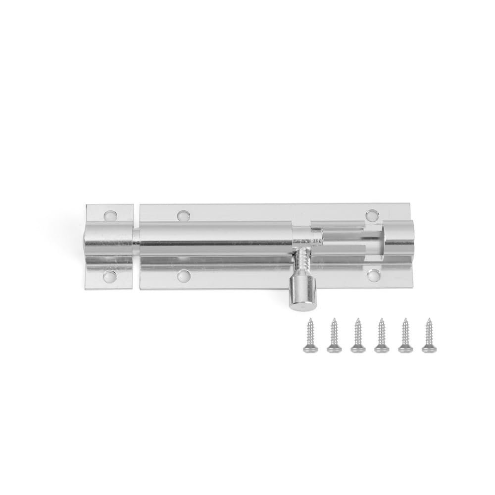 Metal Slide Bolt Latch for Wooden Gate and Fence Doors