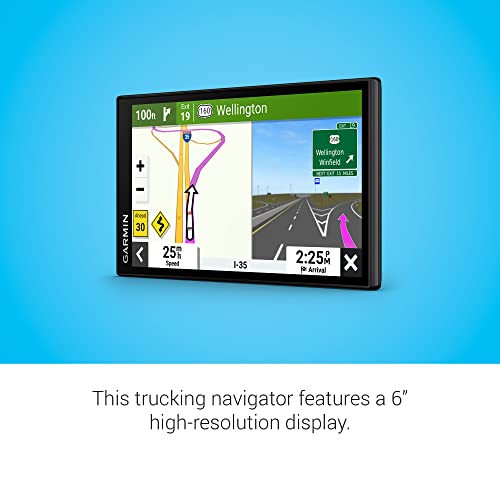 Garmin 010-02738-00 Dēzl™ Otr610, Large, Easy-To-Read 6 Inch Gps Truck Navigator, Custom Truck Routing, High-Resolution Birdseye Satellite Imagery, Directory Of Truck & Trailer Services thumb #2