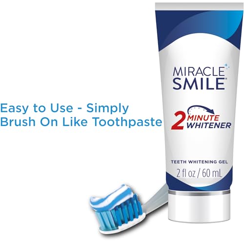 Image of Ontel Miracle Teeth Whitener - Activated Coconut Charcoal Powder (Pack of 2)