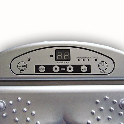 Infrarot Fußmassagegerät mit Fernbedienung Fussmassage Fuß Masseur Massagegerät Reflexmassagegerät