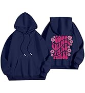 Hoodies For Women 2024 Fall Winter Trendy Fleece Printed Graphic Sweatshirts Pullovers Teen Girls...