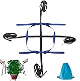 Potted Plant Mover,Essential Plant Lifting Straps for Garden Flower Pots,Planters,Trees, Rocks- Lifts Up to 250 Pounds,Easily Move Heavy Items Around Your Yard