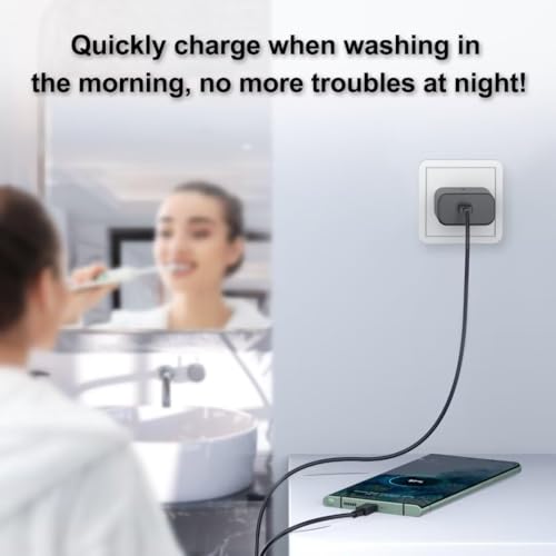 Image of 45W Type-C PD Fast Charging Adapter for Samsung Z Flip 7|S26 Ultra S25 Ultra|S25 Edge|S24 Ultra|S23 Ultra|Z fold /flip 7 /6 /5|Tablet S11 Ultra|S11|S10 Fe+|S10 Fe|A9+|A9|45Watt USB C Superfast Charger