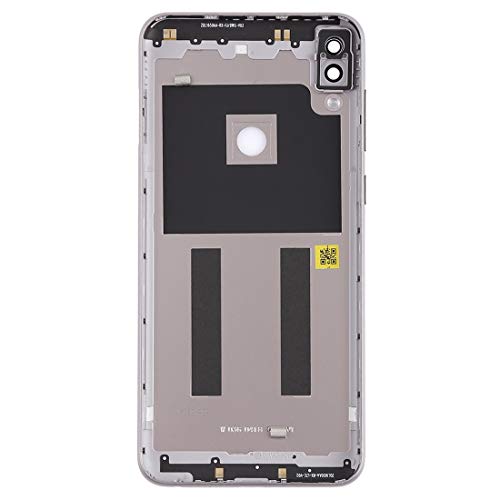 Coque arrière Asus Zenfone Max Pro M1 avec objectif photo boutons Silver - 3