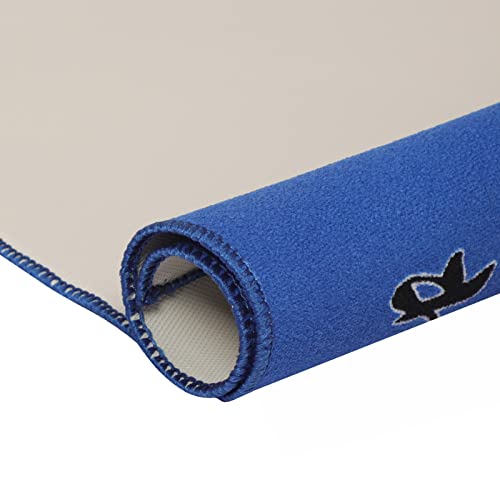 Mantel para Mahjong con 166 fichas y 3 dados, azul 80cm miniatura 3
