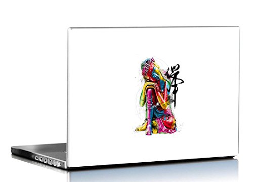 Image of PIXELARTZ Laptop Skin Lord Buddha - 15.6 Inches (4020)