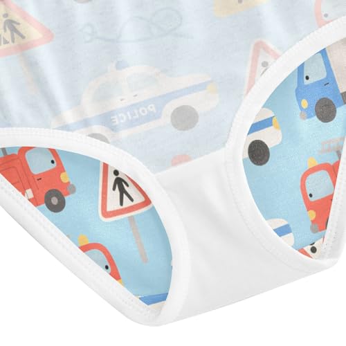 GuoChe Cotton Briefs Soft Panties Organic Cotton Toddler Underwear for Baby Girls in Sizes 2T-8Y 5