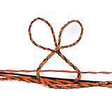 Shatterproof Archery D-97 Recurve Bowstring (Orange/Green, 62" Actual Bowstring Length)