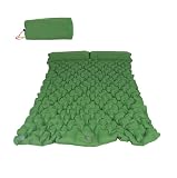 Inuitz - Materasso autogonfiabile per 2 persone, valvola per gonfiaggio integrata, nylon 40D, TPU, gonfiaggio rapido in 1 minuto, include borsa da viaggio per il trasporto, design pieghevole