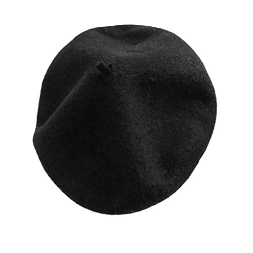 image for FakeFace Baby Kids Girls Boys 100% Wool French Beret Cap Classic Paris