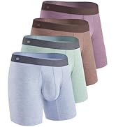 David Archy Men's Rayon Boxer Briefs Bamboo Made Breathable Soft Underwear Support Pouch 4 Pack
| David Archy Men's Bam 41zhvUC1oXL. AC SR166,182