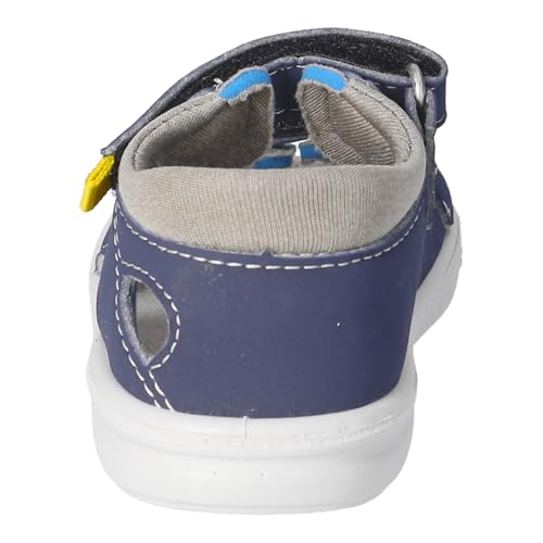 RICOSTA Girls and Boys Boots Cory,Width:Narrow (WMS),Removable Insole,Terracare, Nautical Gravel 170, 22 EU3