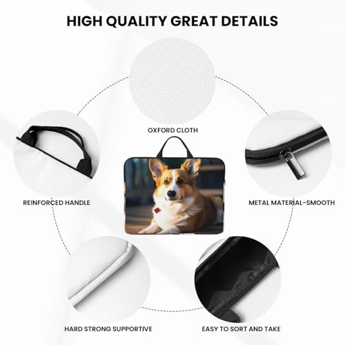 Smart Corgi Maletín para Laptop 14 pulgadas miniatura 5