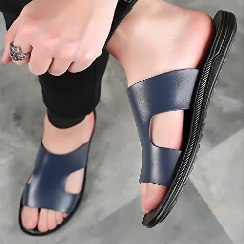 Sandals Men Leather -toed Slipper Outdoor Beach Rubber Comfortable and Breathable Shoes Sandals2