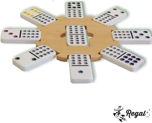 Regal Games Mexican Train Double 15 Dominoes Set For Adults & Kids thumb #3