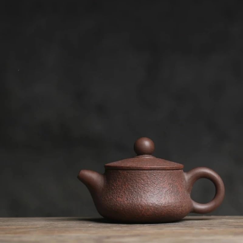 Zaparzacz do herbaty, chiński fioletowy czajniczek piaskowy, kawiarka, mały czajniczek retro, domowy zestaw do herbaty, czajniczek, sypki imbryk do herbaty, chińskie akcesoria do ceremonii parzenia