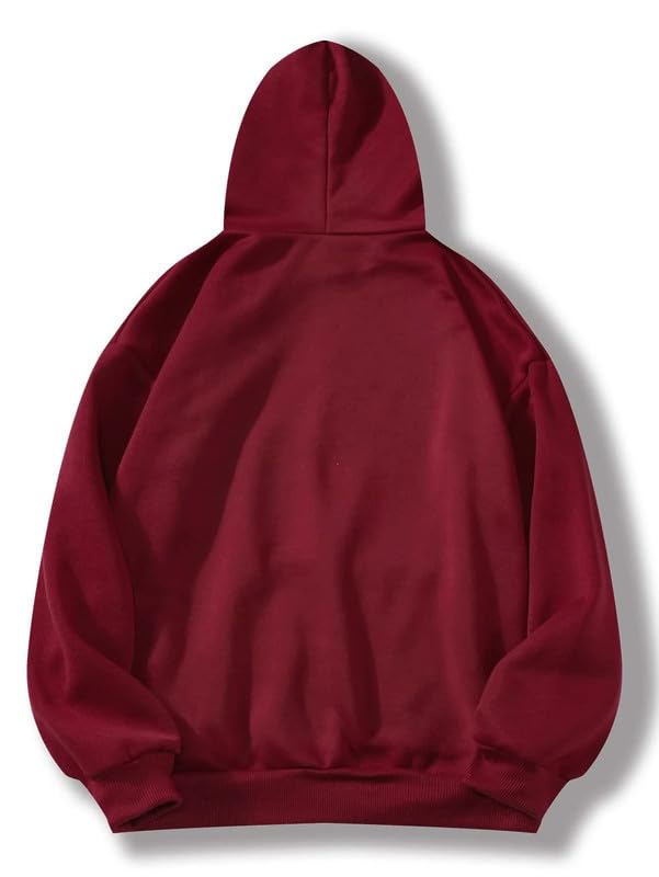 Image of Hoodie Women Girl Causal Stylish Sweatshirt Black Blue Maroon Pink Brown 599 699 499 Under Lavender Beige