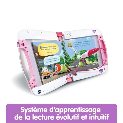 Système d'apprentissage tactile MagiBook VTech Rose