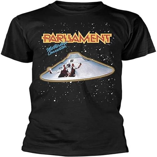 Parliament 'Mothership Connection' T Shirt Black M