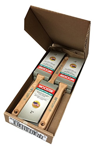 Wooster Brush 4153-2 Inch Ultra/Pro Extra-Firm Lindbeck Angle Sash Paintbrush, Pack of 6
