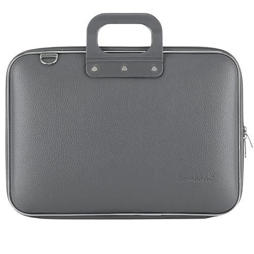 Bombata Classic - Mallette pour ordinateur portable - Sac à bandoulière - Antracite 15.6