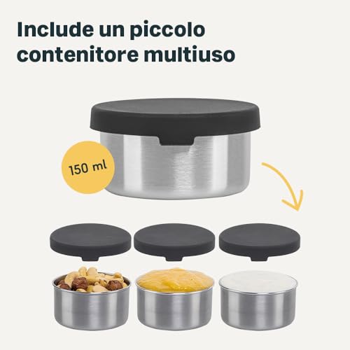 SILBERTHAL Porta pranzo acciaio inox 1200 ml |