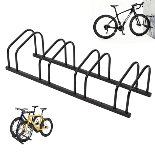 Garvee Bike Floor Stand, Wall-Mounted Bike Parking Rack for 22–28