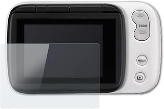 atFoliX Plastic Glass Protective Film compatible with Casio DZ-D100 Glass Protector, 9H Hybrid-Glass FX Glass Screen Protector of plastic