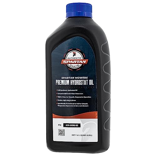 Spartan Mowers 20W-50 Premium Synthetic Hydraulic Transmission Oil High Performance Quart 450-0098-00