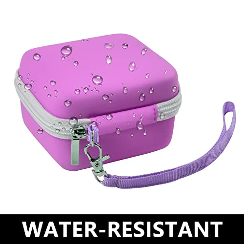 Gwcase Camera Case Compatible With Seckton/For Rindol/For Vatenic/For Rikum/For Gktz Kid Toy Video Camera. Kids Digital Cameras Carrying Box For Cable, Battery, Sd Card (Box Only)-Purple #TOP3