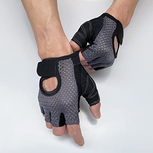 Workout Gloves for Weight Lifting Fingerless Gym Gloves for Men and Women