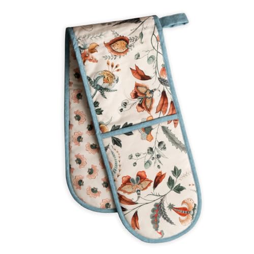Maison d' Hermine Double Oven Mitts 100% Cotton Double Oven Glove (7"x35")