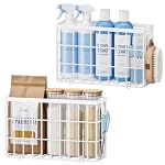 Josmimic – 2er Set Schranktür-Aufbewahrungskörbe, selbstklebend, mit 8 
